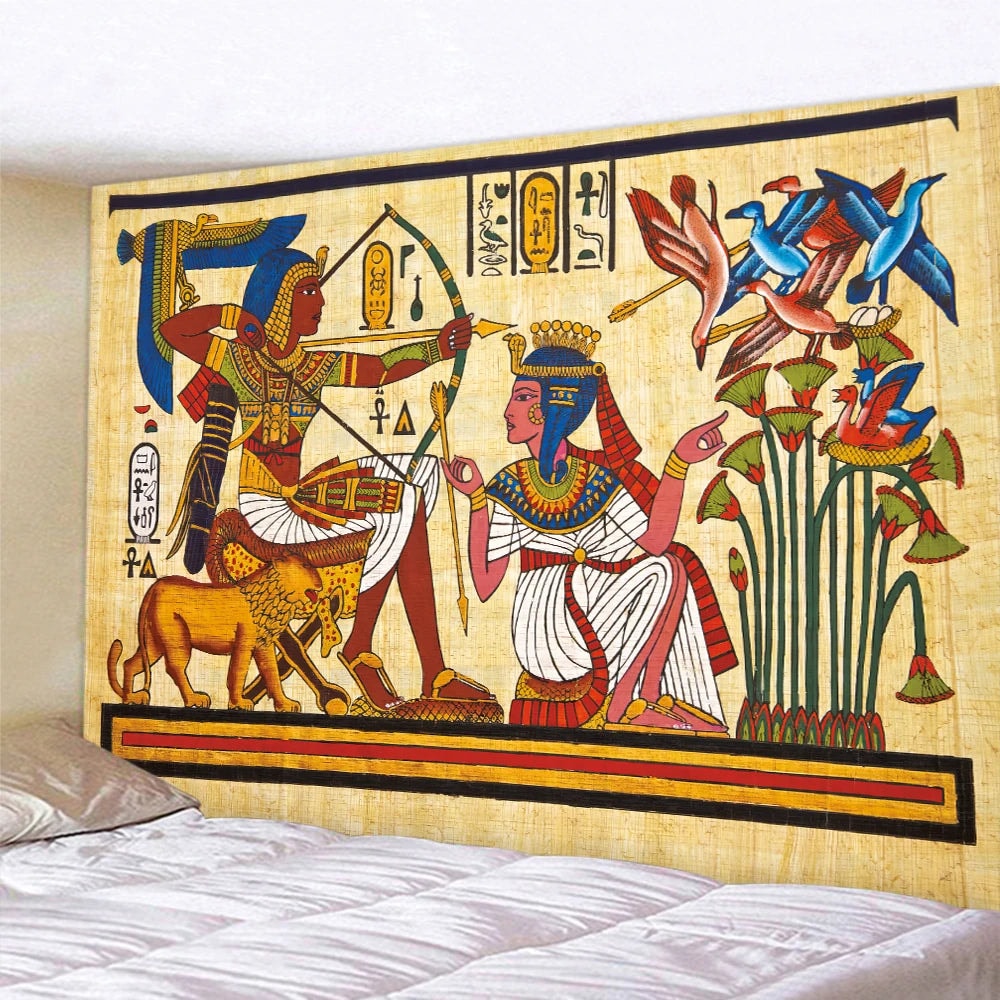 Egyptian Art Tapestry Wall Art