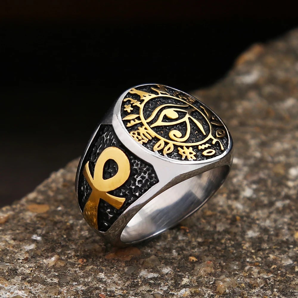 Egyptian  Eye Of Horus Ring 