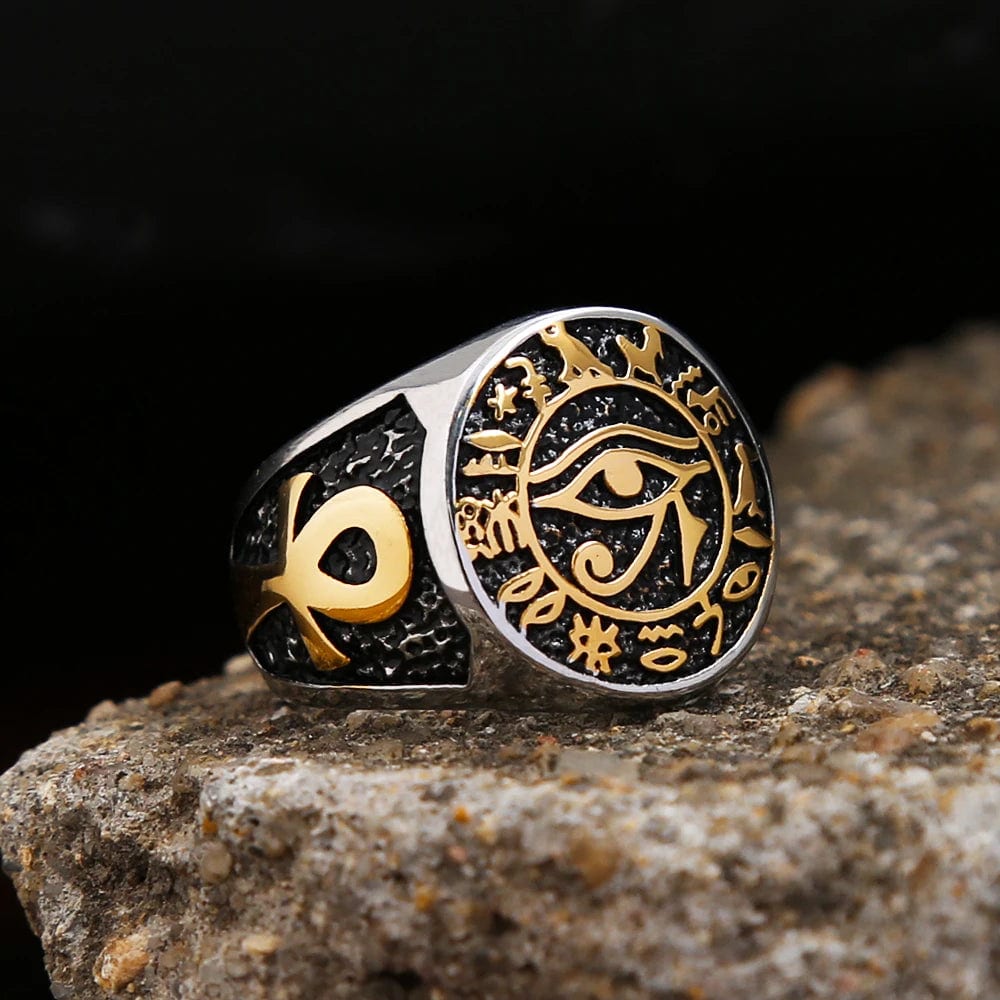 Egyptian  Eye Of Horus Ring 