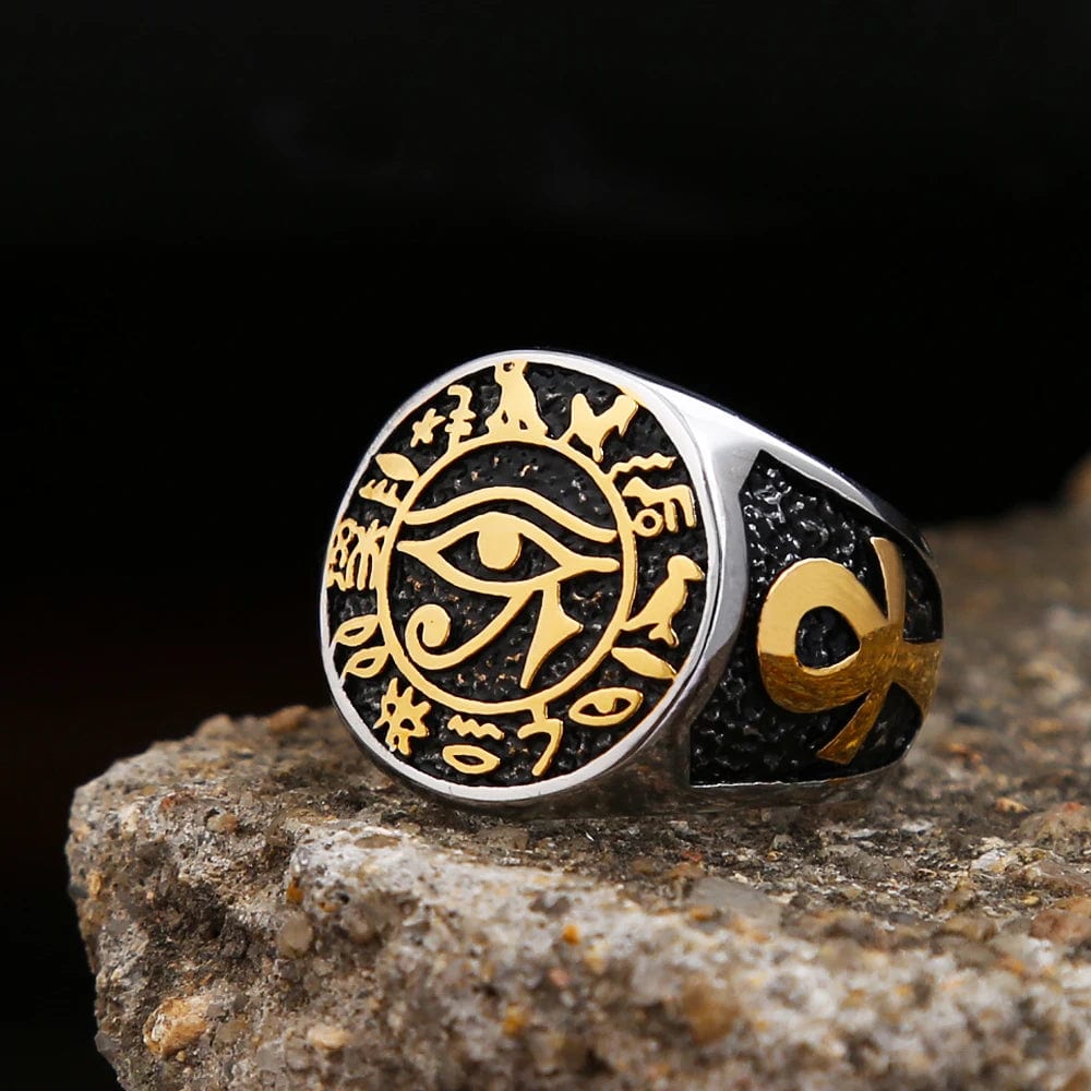 Egyptian  Eye Of Horus Ring 