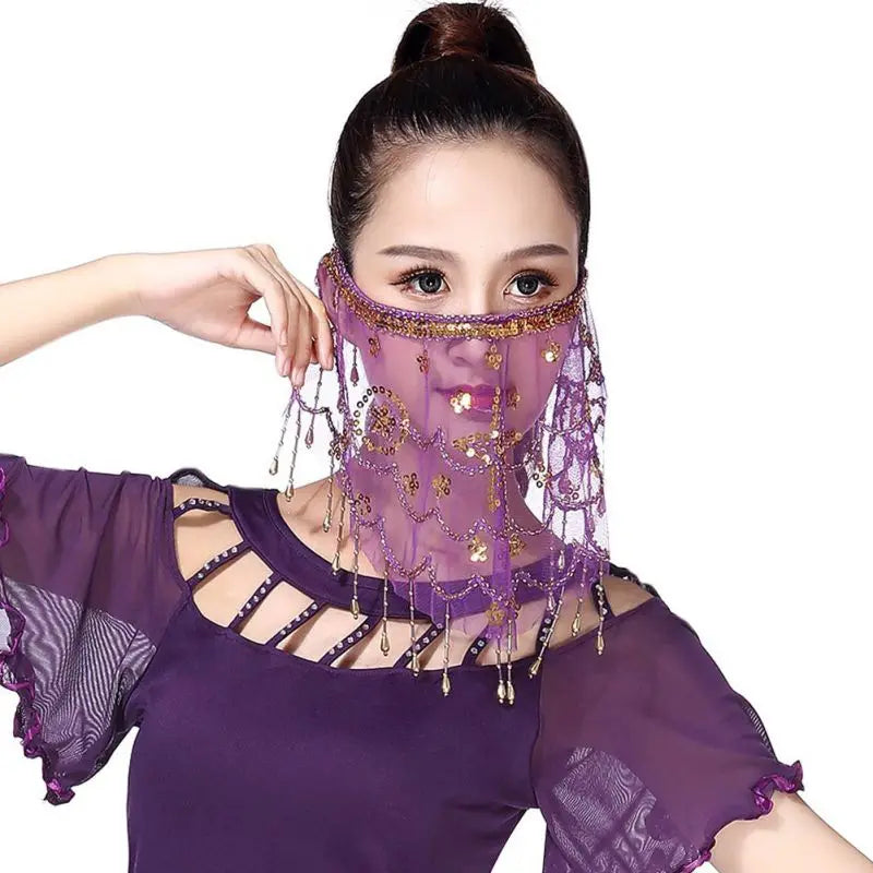 Face Veil Belly Dancer 