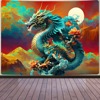 Fantasy Dragon Tapestry