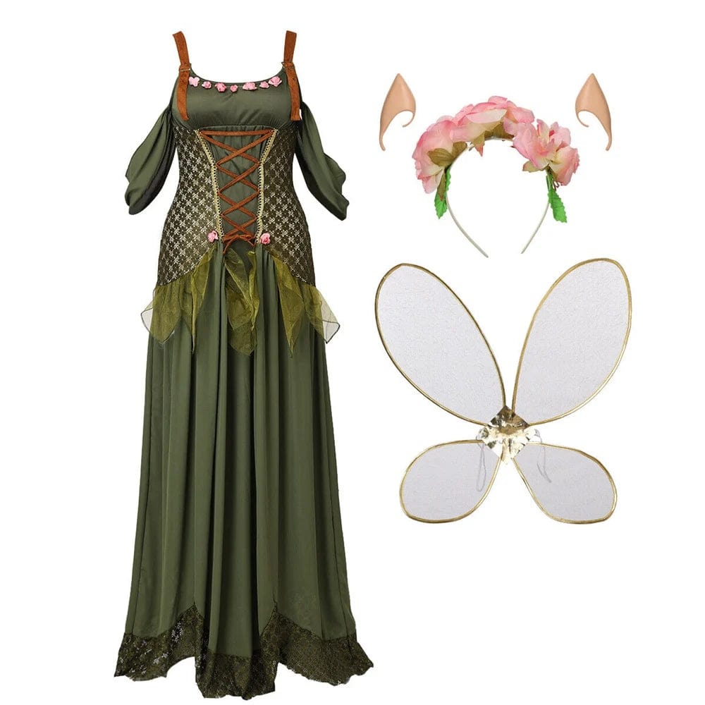 Fantasy Fairy Dress  Elf Costume 