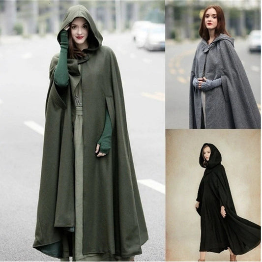 Fashion Hooded Cloak 