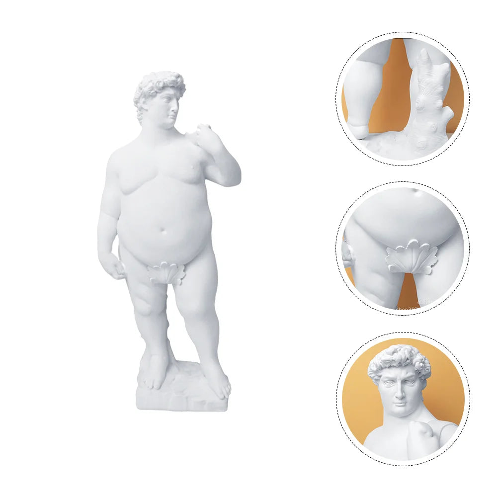 Fat David  Greek Statue Funny