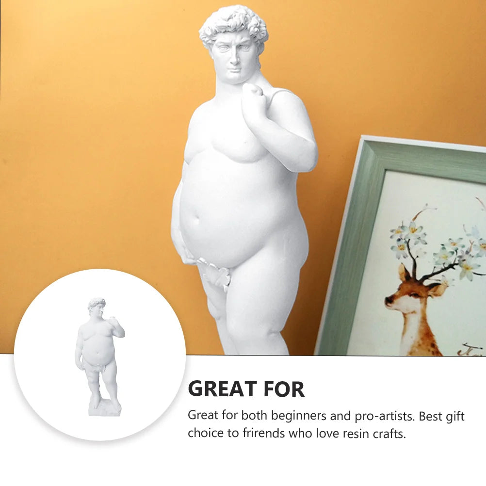 Fat David  Greek Statue Funny