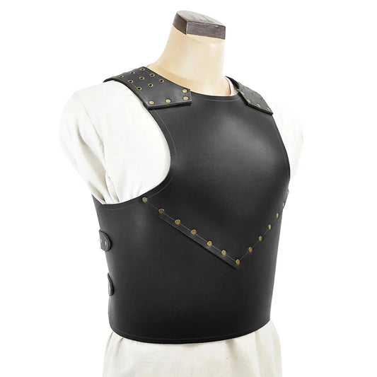 Faux Leather Chest Armor