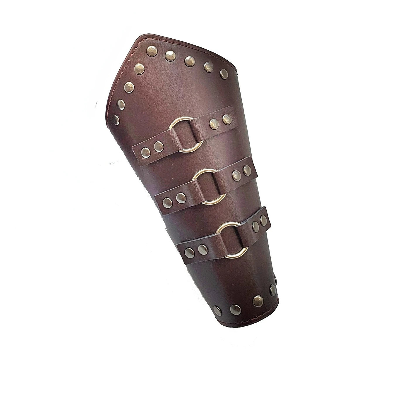 Faux Leather Wide Bracer 