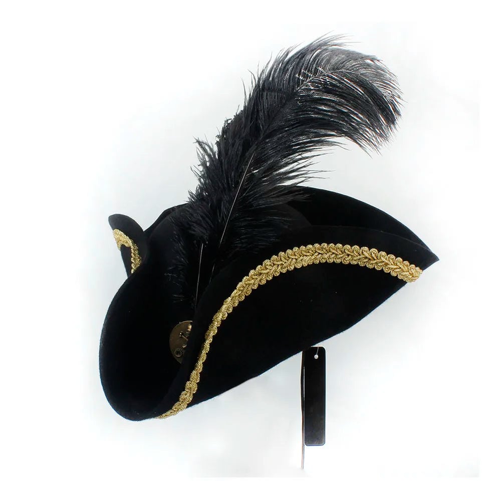 Feather Pirate Hat