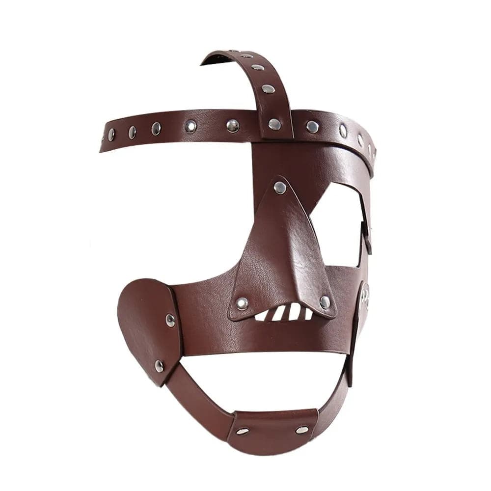 Gladiator Leather Mask