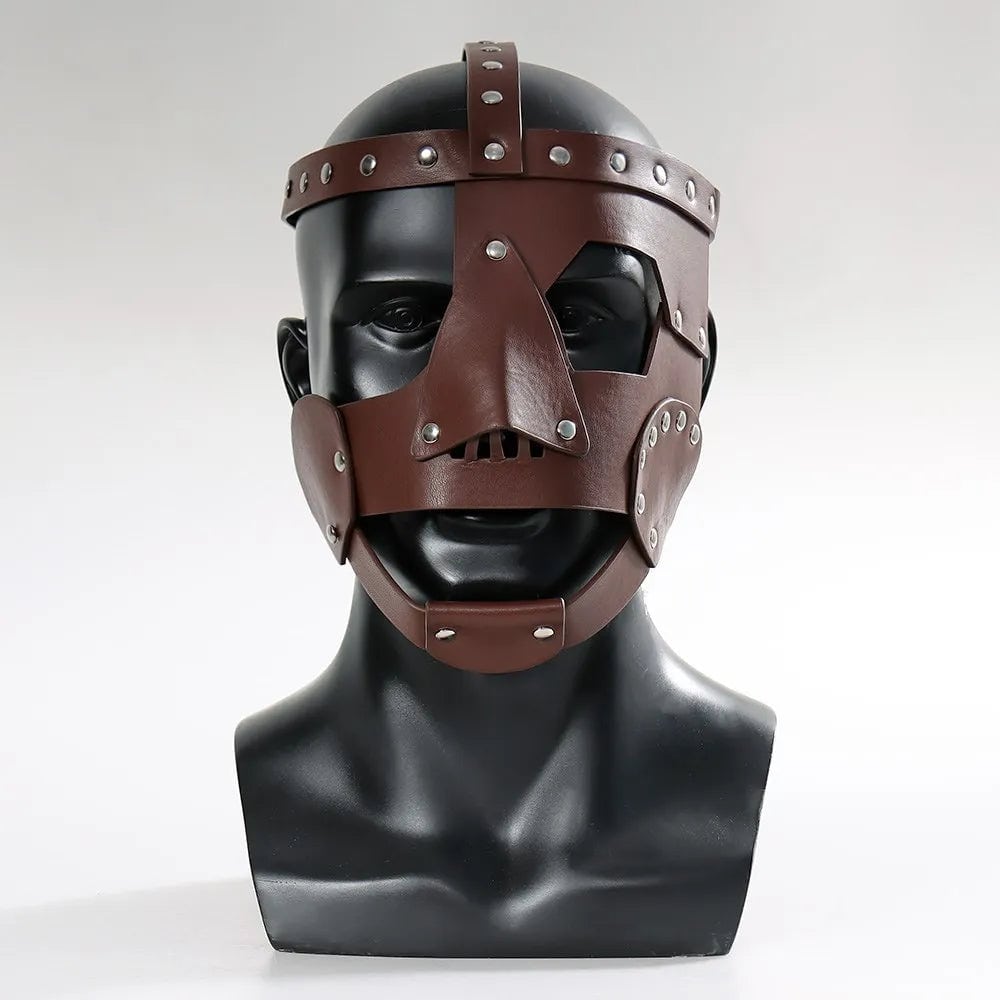 Gladiator Leather Mask