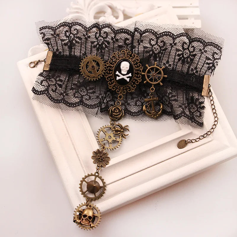 Gothic Cosplay bracelet 