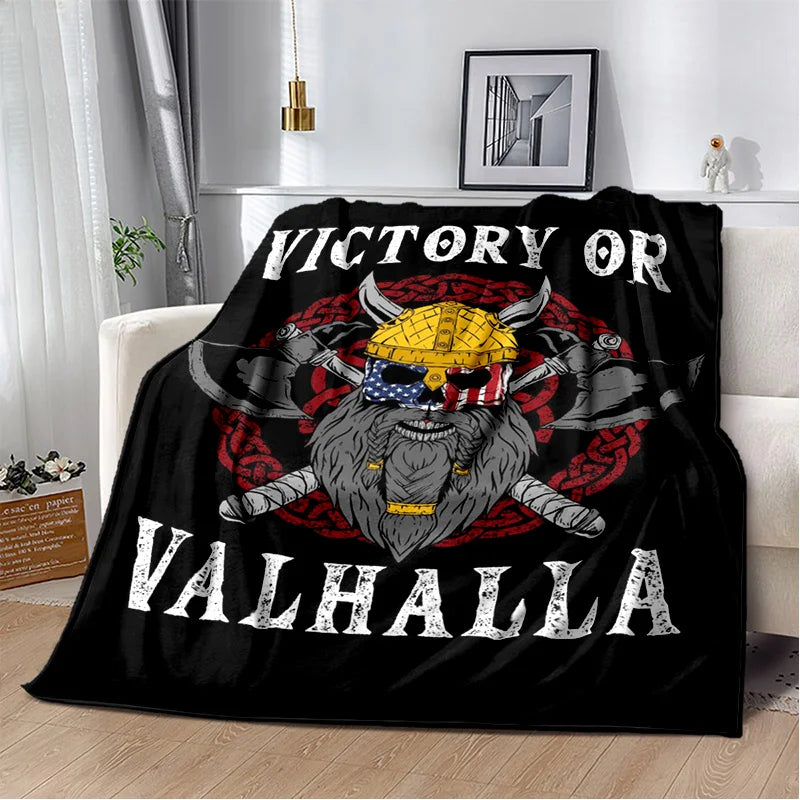 Graphic Viking Blanket