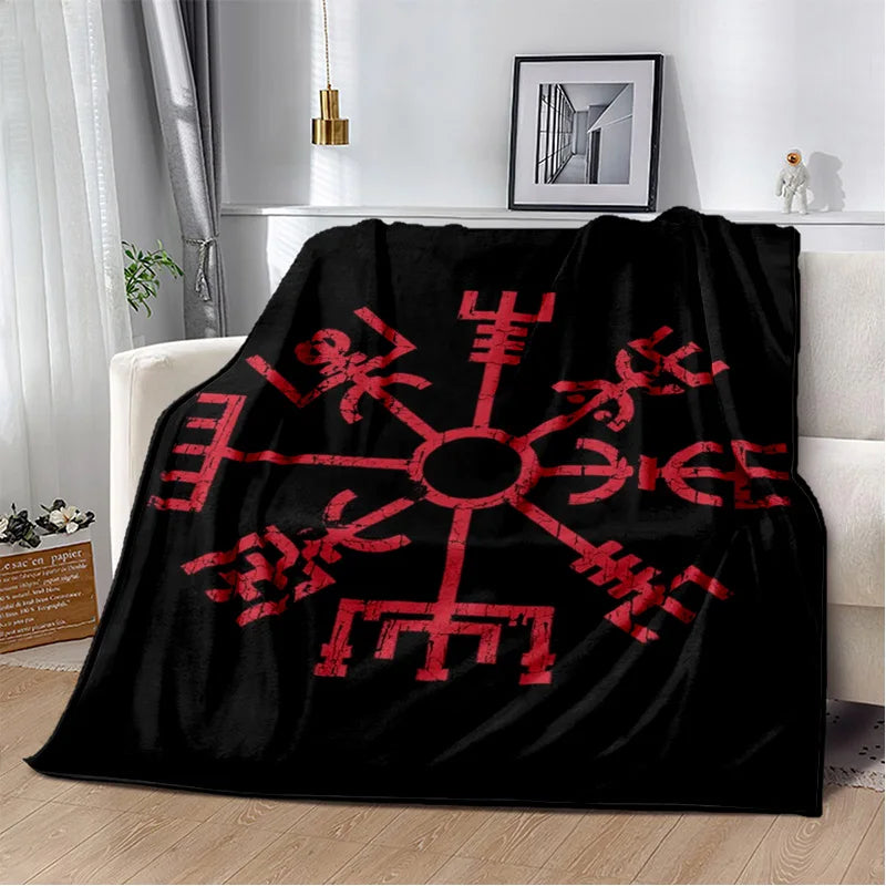 Graphic Viking Blanket