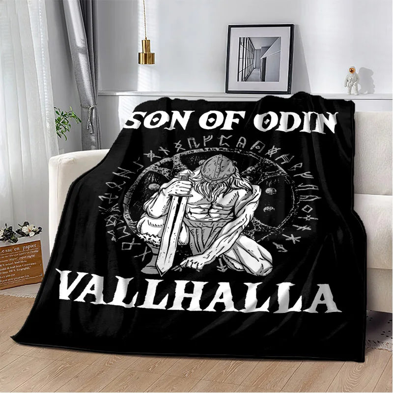 Graphic Viking Blanket