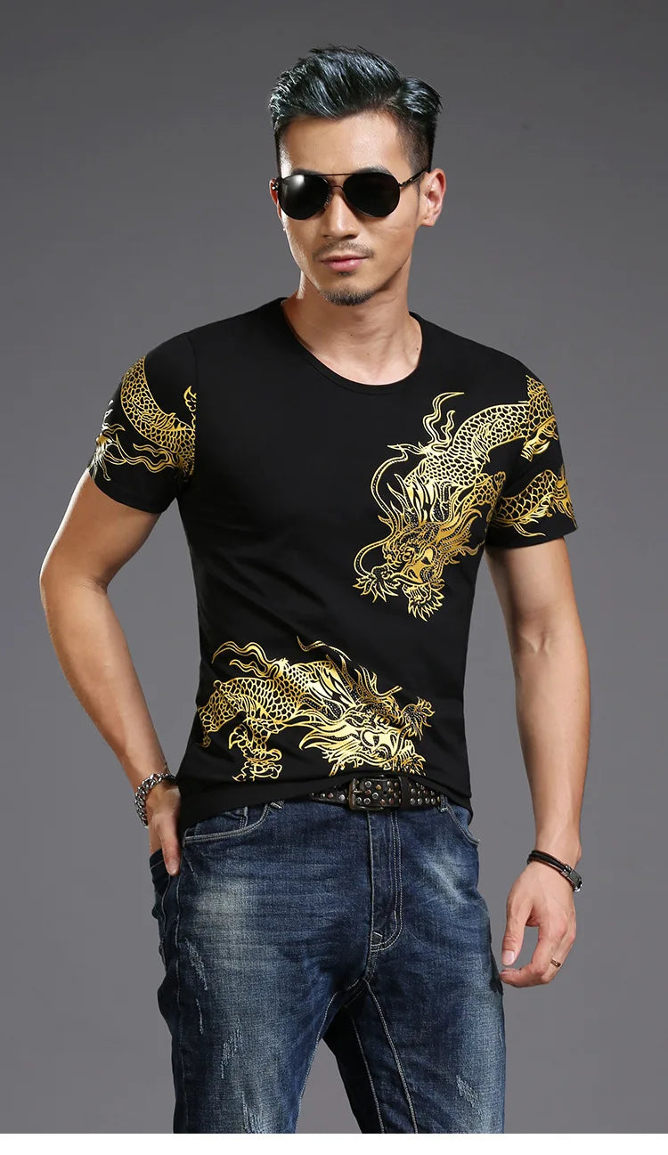 2021 New Arrival Knitted Hot Sale Animal Hip Hop 3d Short Casual Print T Shirt Men O-neck Cotton Brand Clothing Tshirt Homme