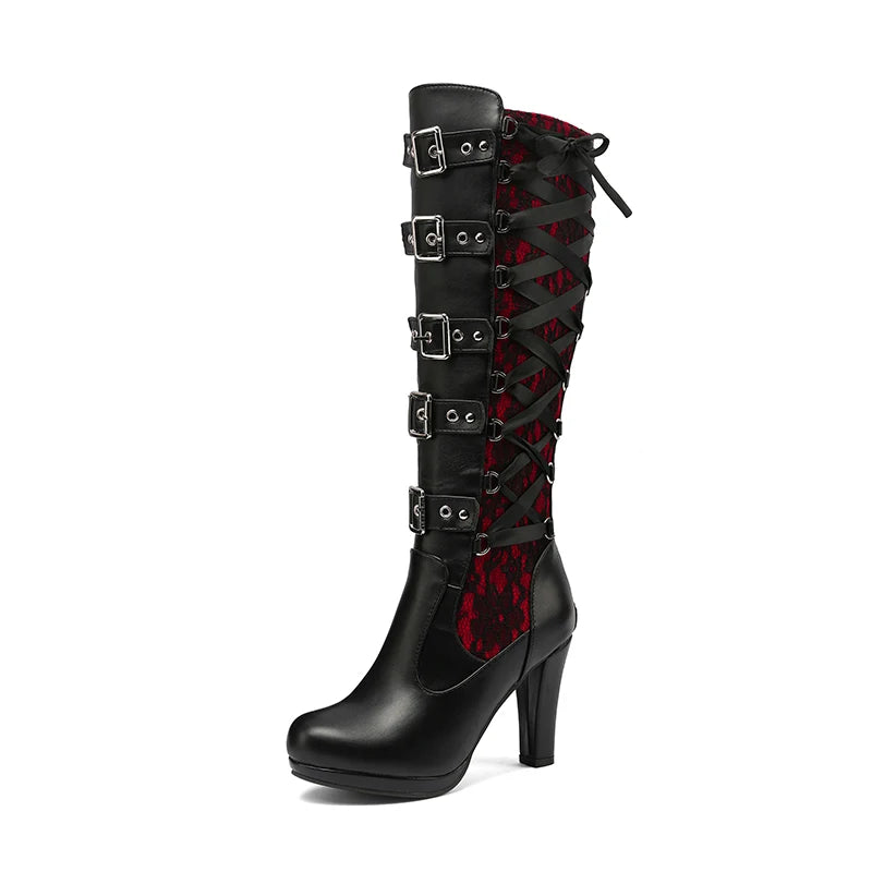 High Heel Gothic  Boots 