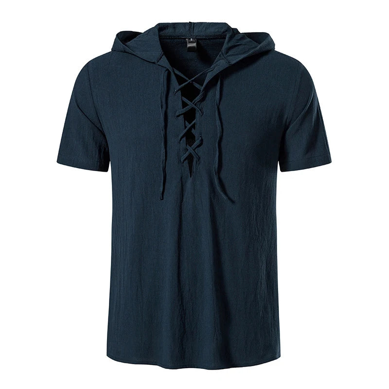 Hoodie Lace Up Medieval 