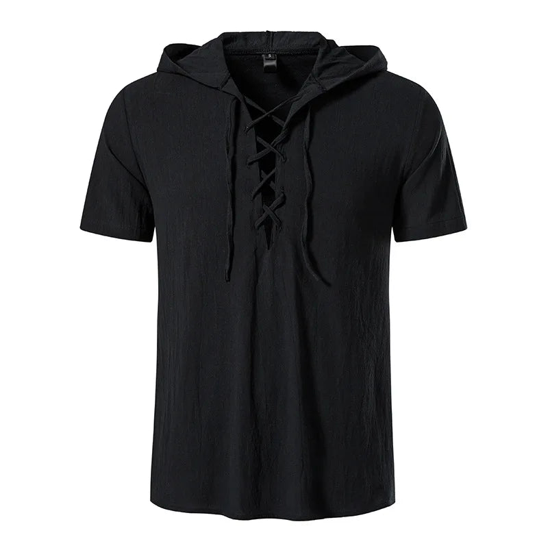 Hoodie Lace Up Medieval 