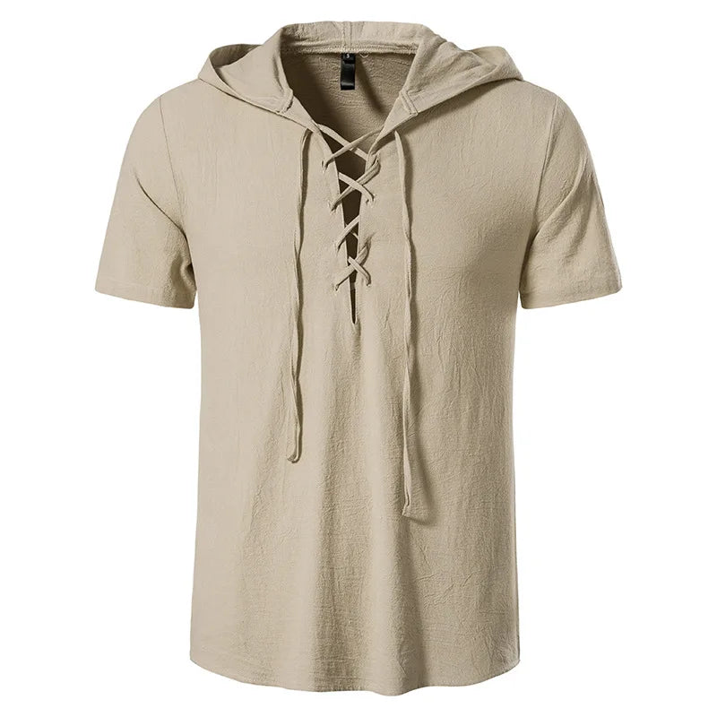 Hoodie Lace Up Medieval 