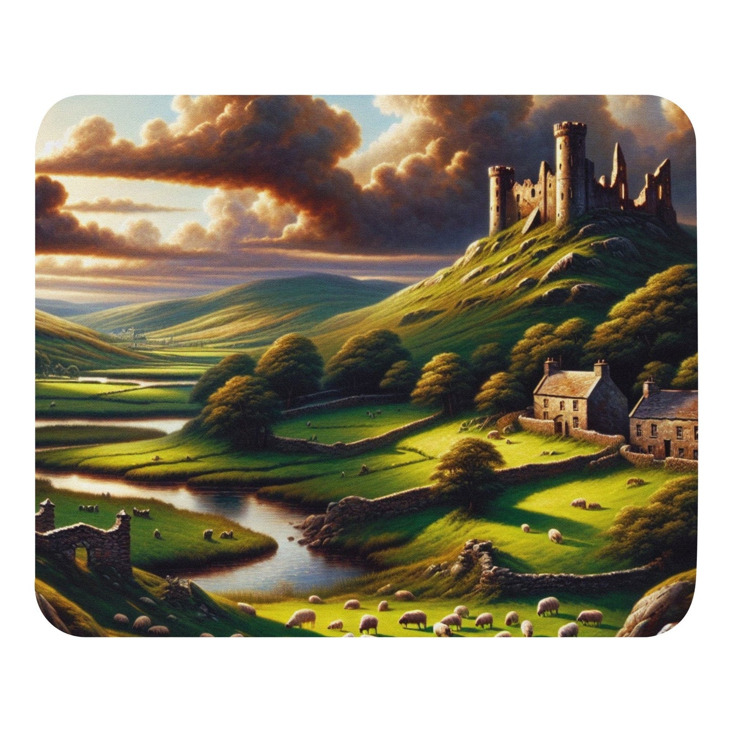 Ireland Castle Mouse pad