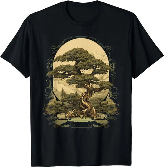 Japanese Art Bonsai T-shirt 