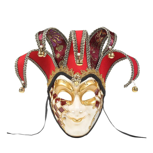 Jester Mask Full Face Venetian 