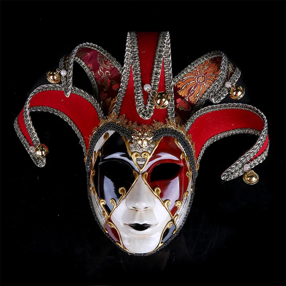Jester Mask Full Face Venetian