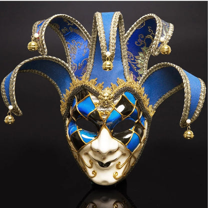 Jester Mask Full Face Venetian
