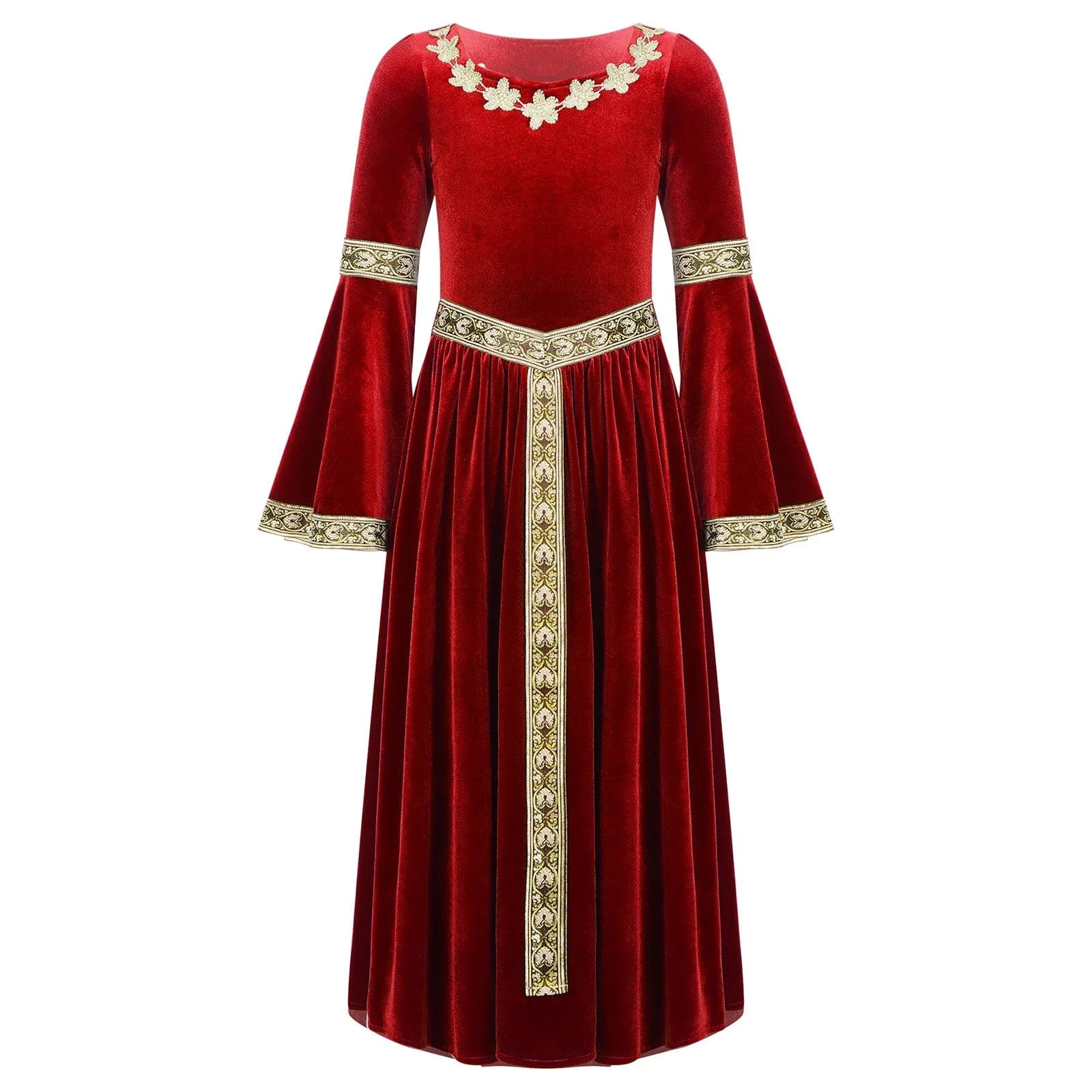 Kids Princess Medieval Dress 