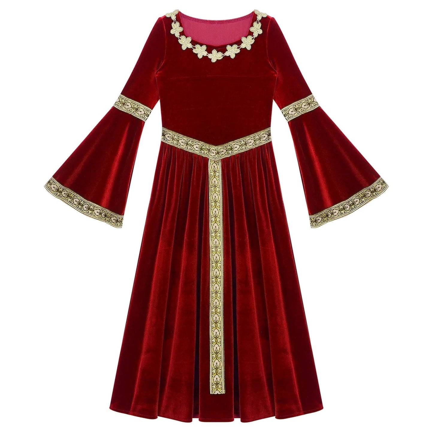 Kids Princess Medieval Dress