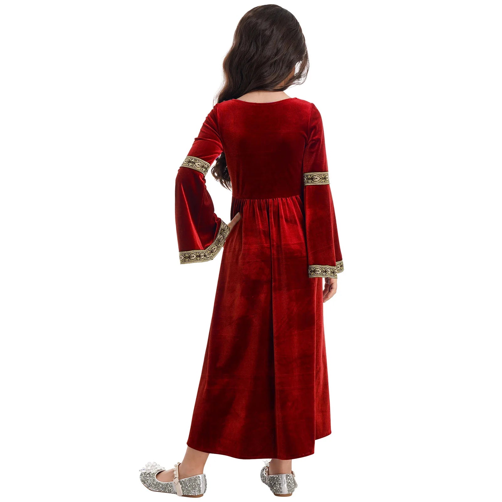 Kids Princess Medieval Dress 