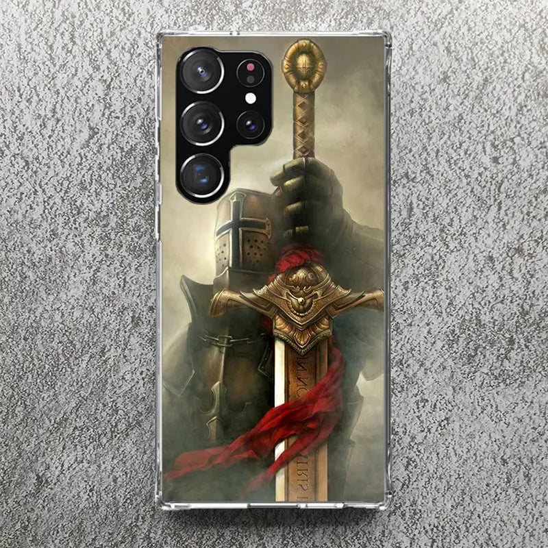 Knights Templar Phone Case For Samsung 