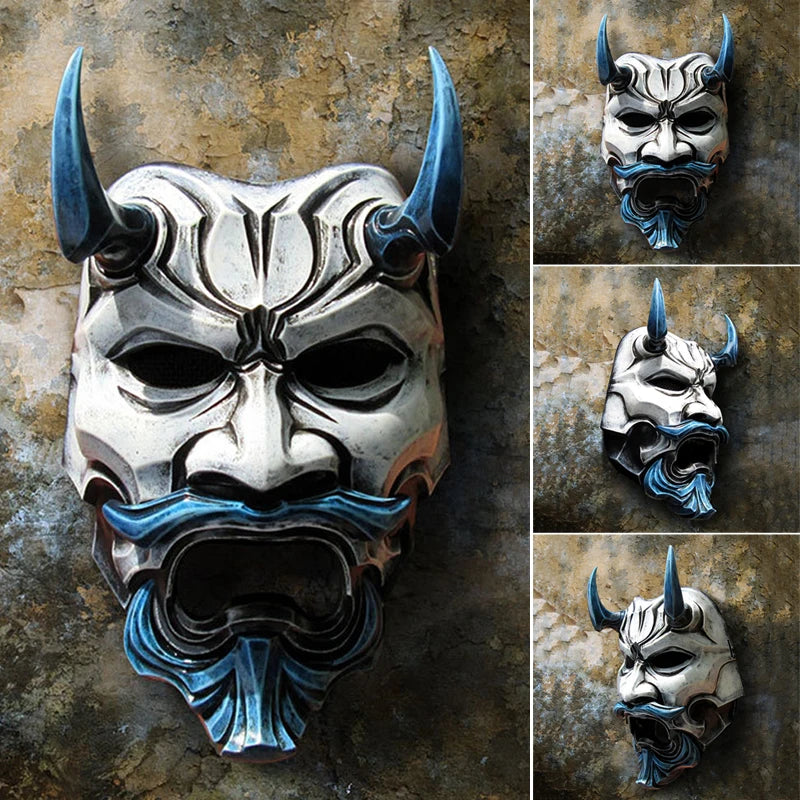 Latex Mask Demon Japanese