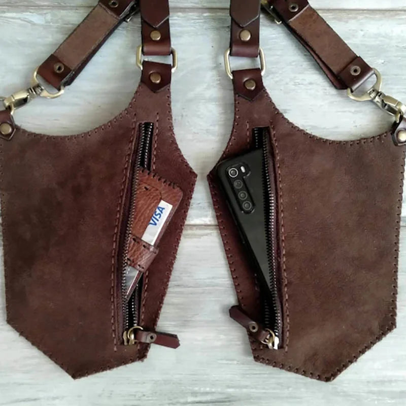 Leather Shoulder Holster Bag 