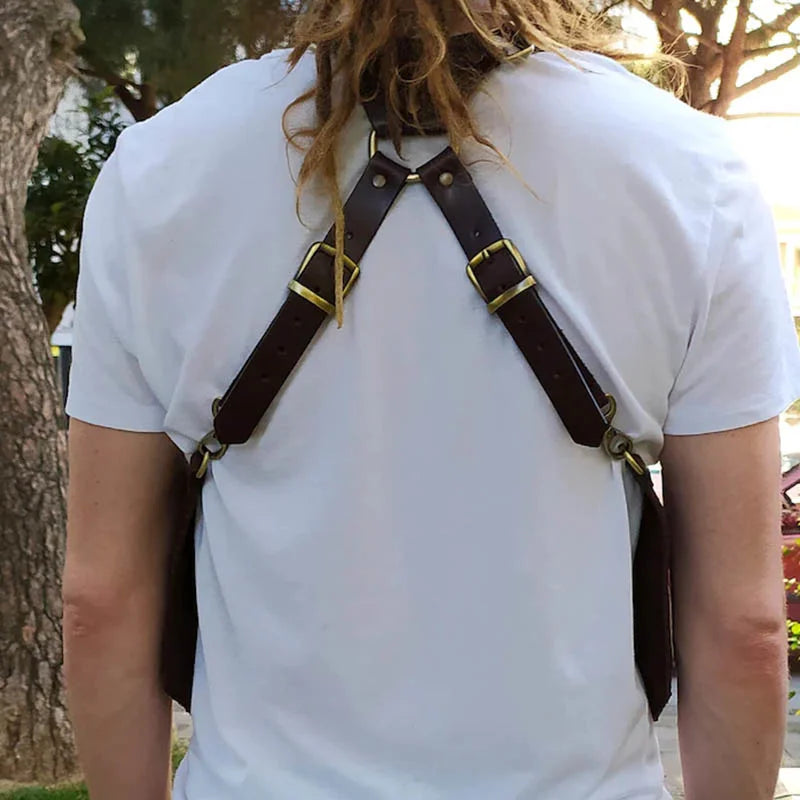 Leather Shoulder Holster Bag 