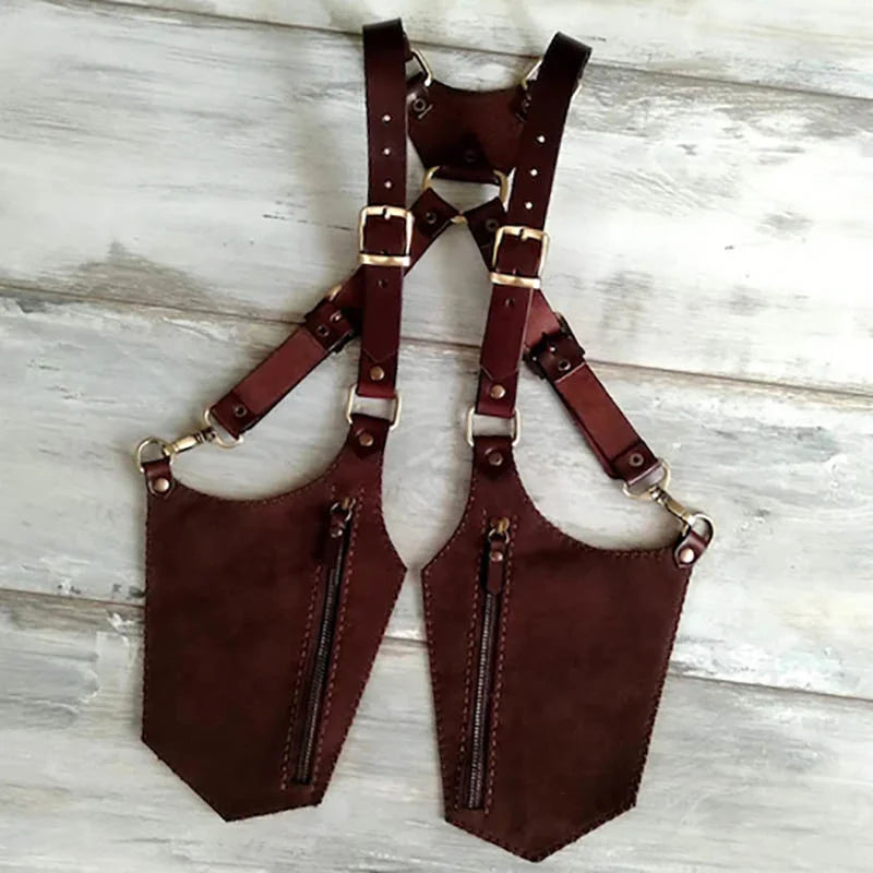 Leather Shoulder Holster Bag 