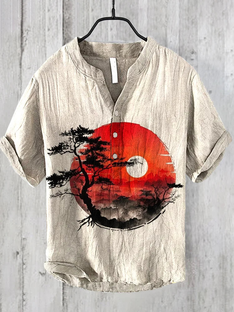 Light Shirt Japanese Design 