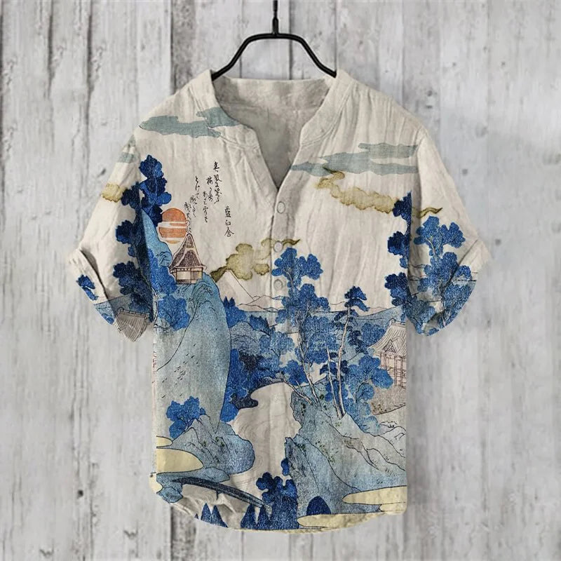 Light Shirt Japanese Design 