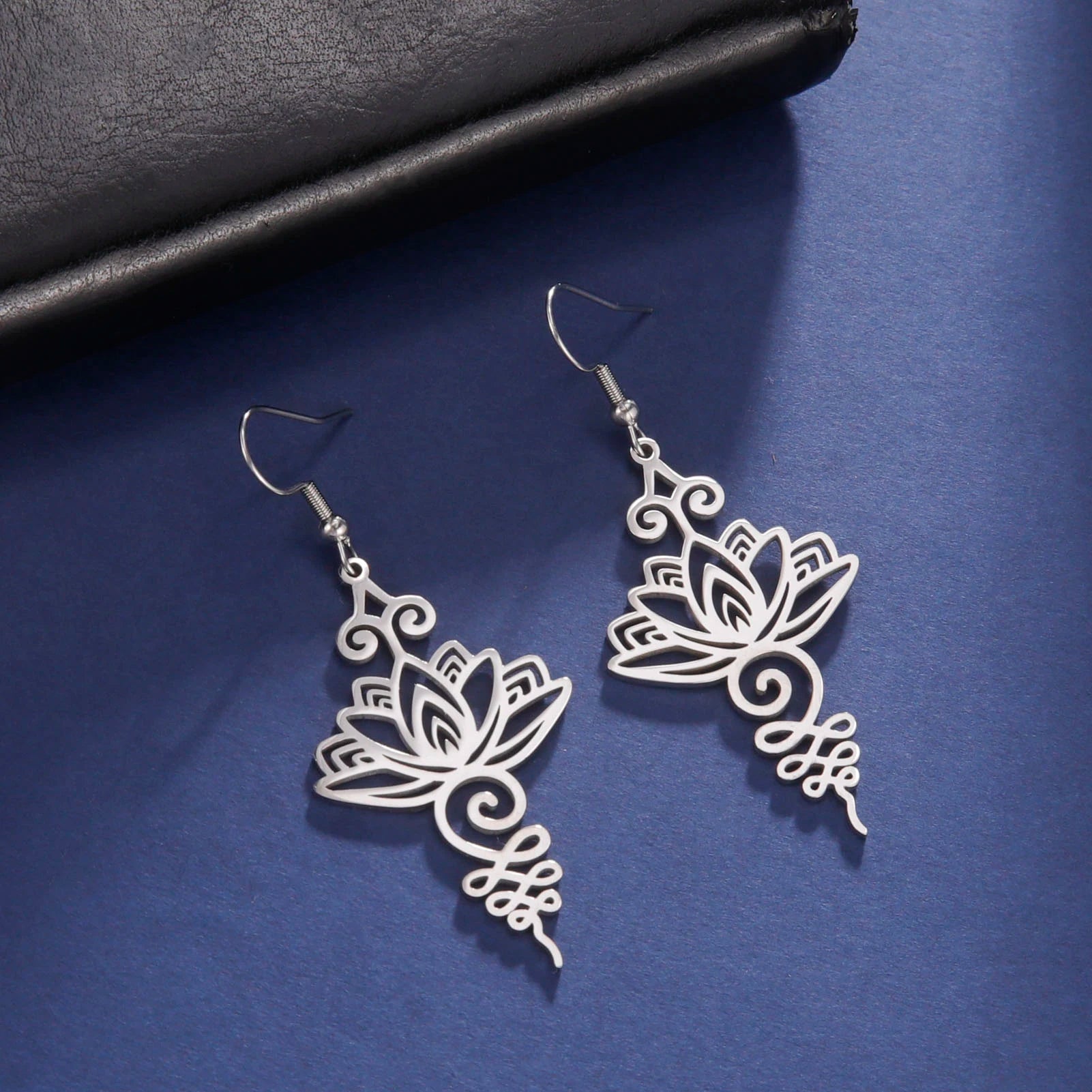 Lotus Flower Earrings 