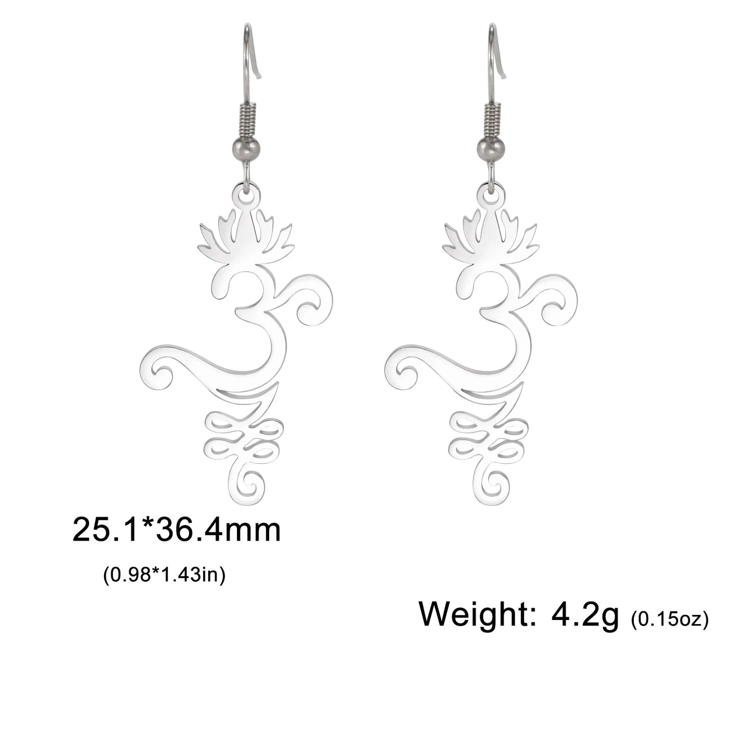 Lotus Flower Earrings 