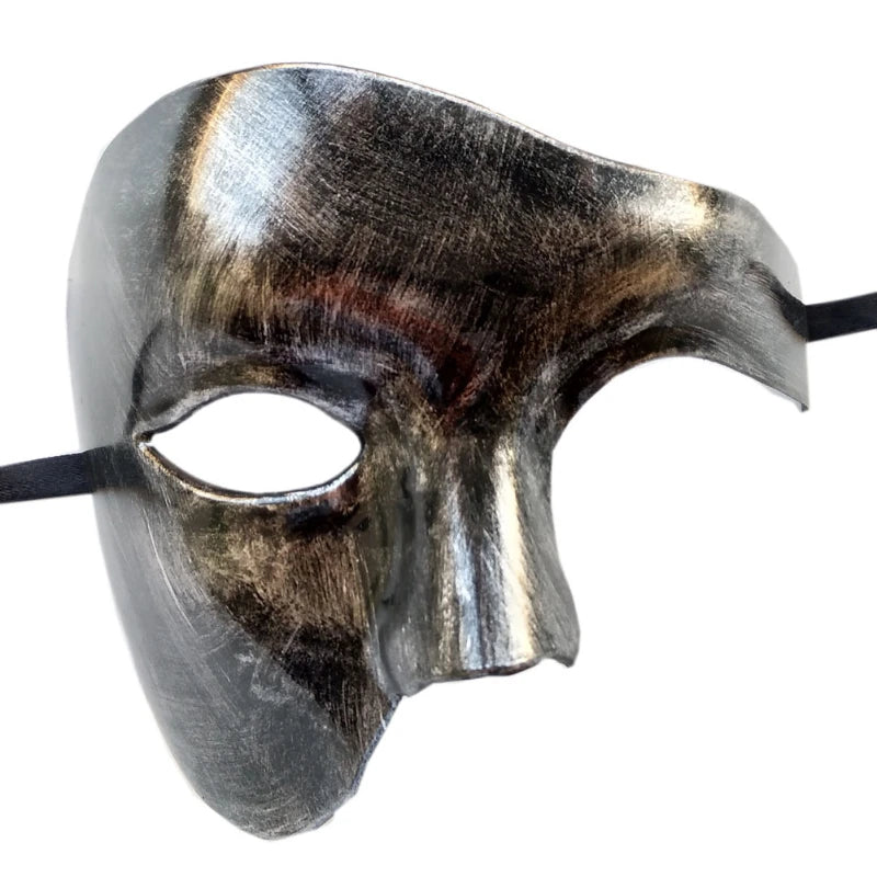 Mask Half Face Phantom Masquerade 