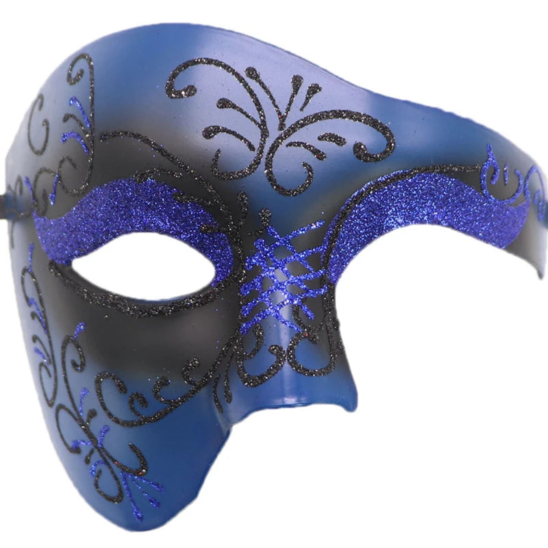 Mask Half Face Phantom Masquerade 