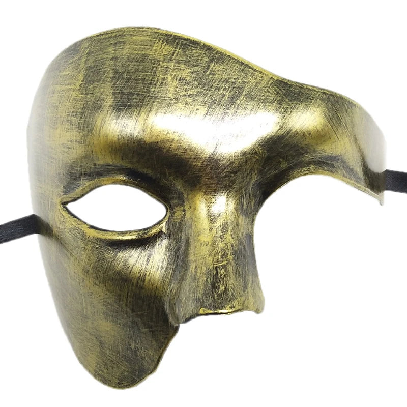 Mask Half Face Phantom Masquerade 