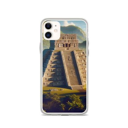 Maya Temple IPhone Case