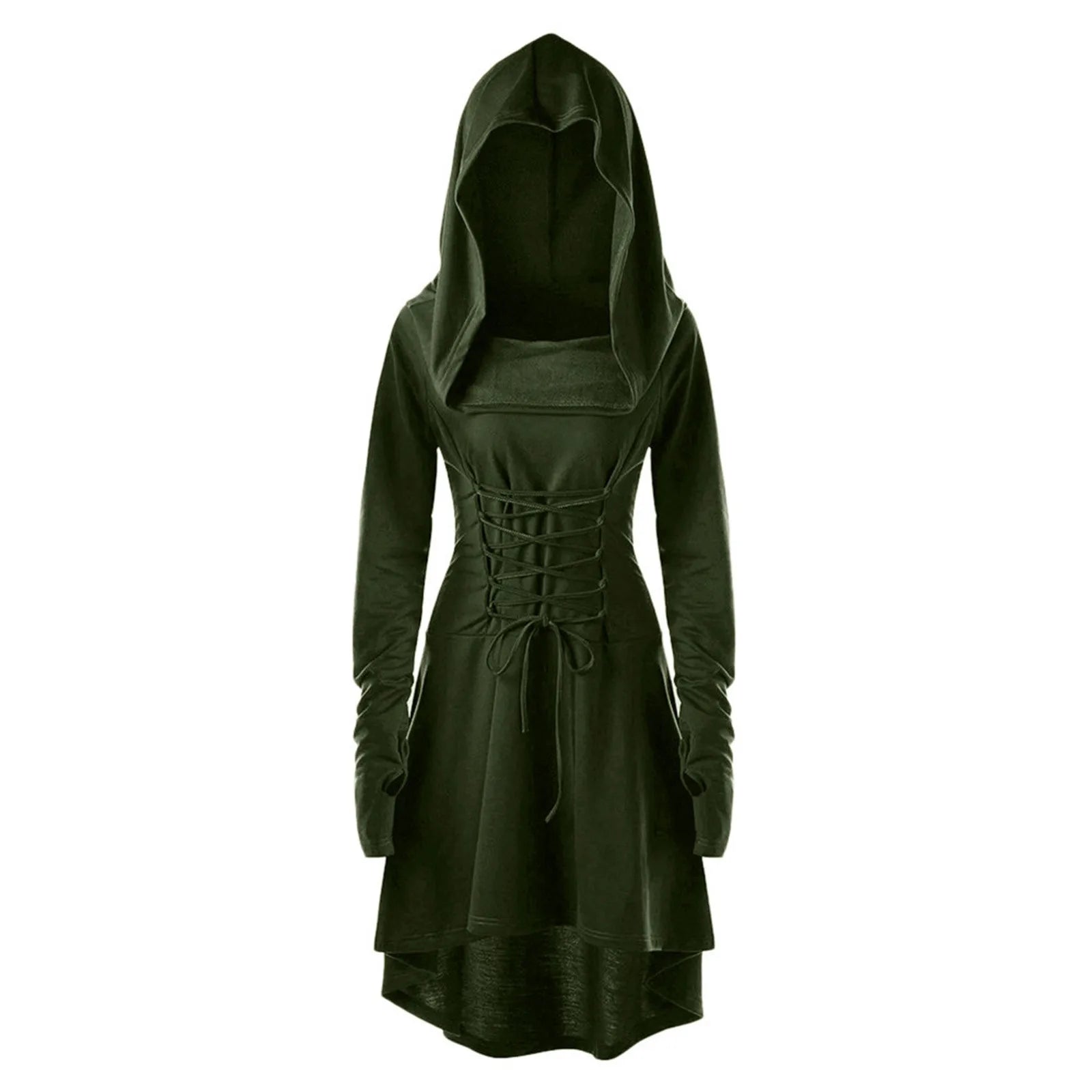 Medieval Long Sleeve Hooded 