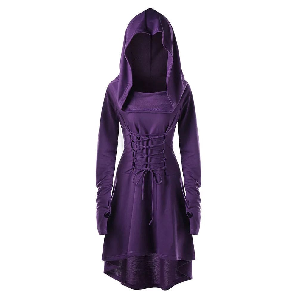 Medieval Long Sleeve Hooded