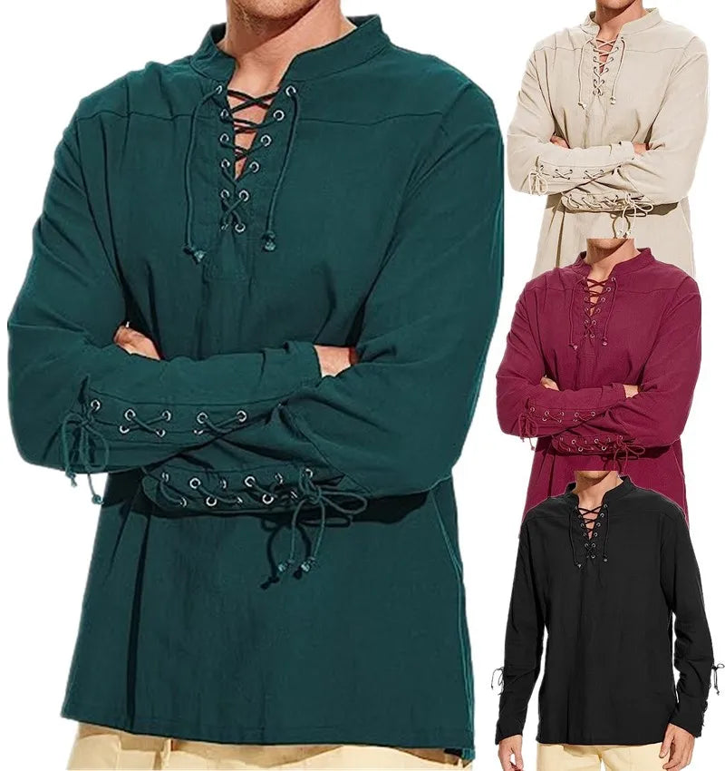 Medieval Shirt Drawstring 