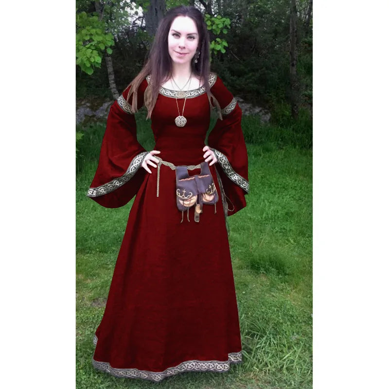 Medieval Simple Design Dress 