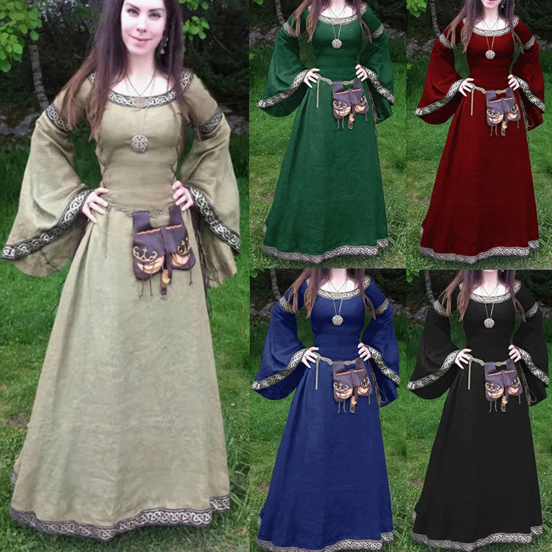 Medieval Simple Design Dress 